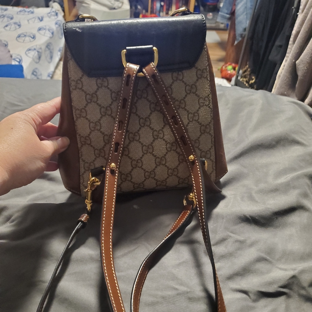 Gucci Supreme Padlock Mini Backpack - image 7